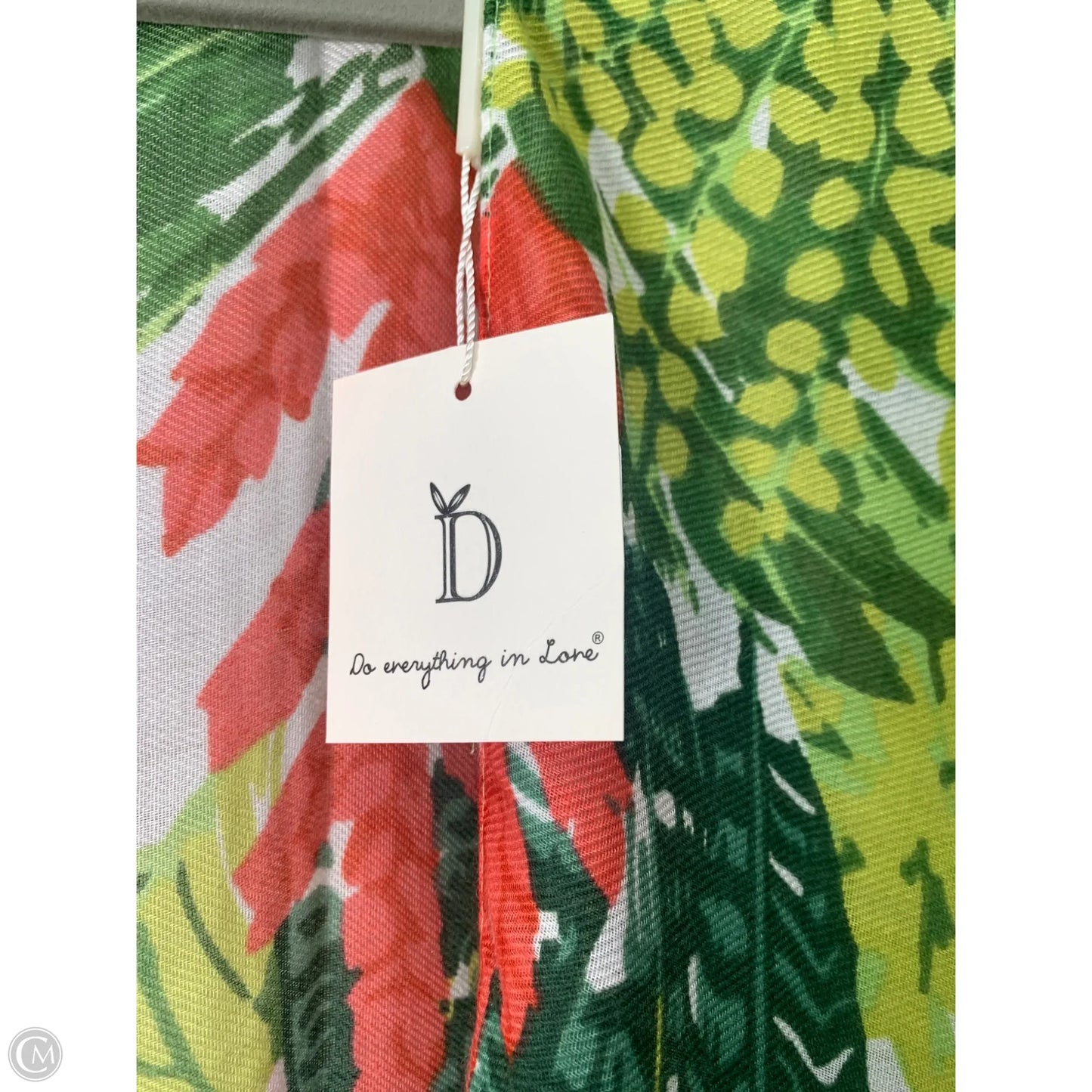 Kimono By Do Everything In Love In Green, Size: Osfm