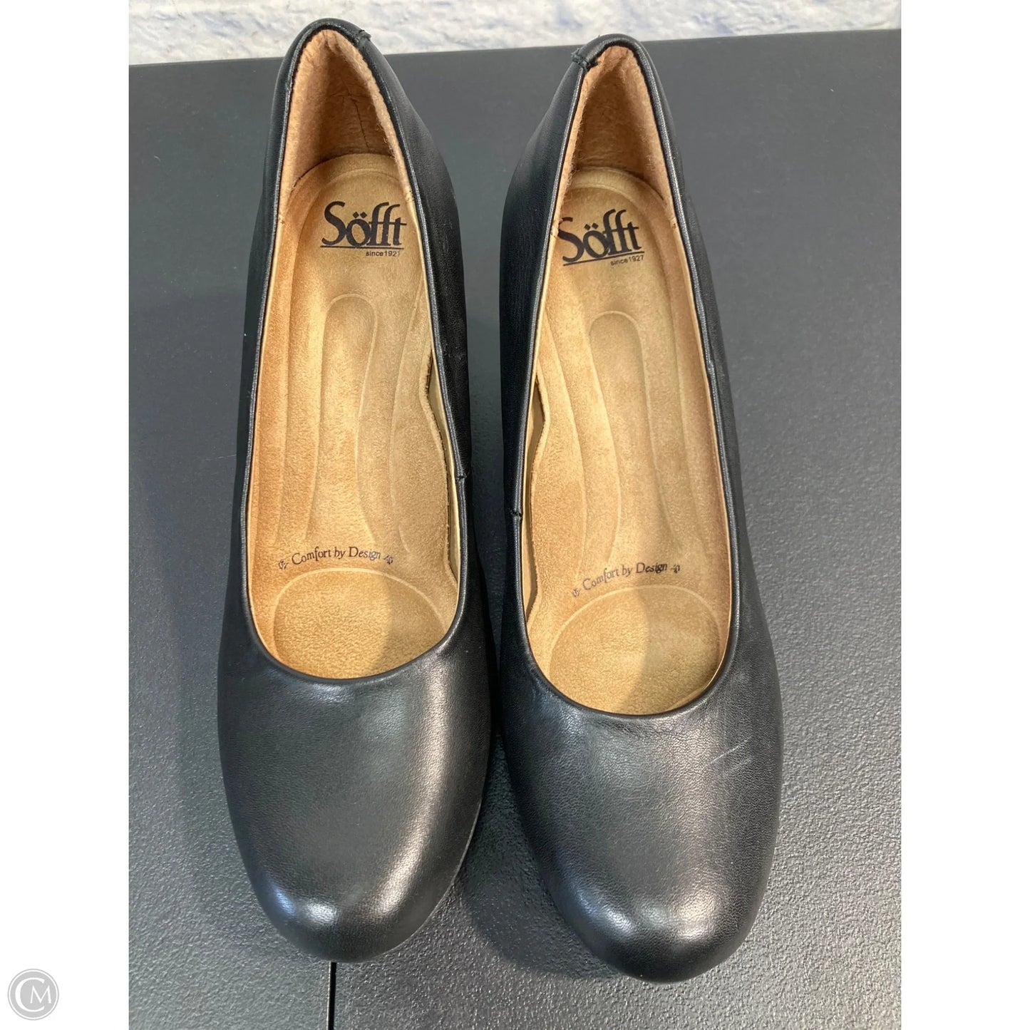 Shoes Heels Block By Sofft In Black, Size: 8.5