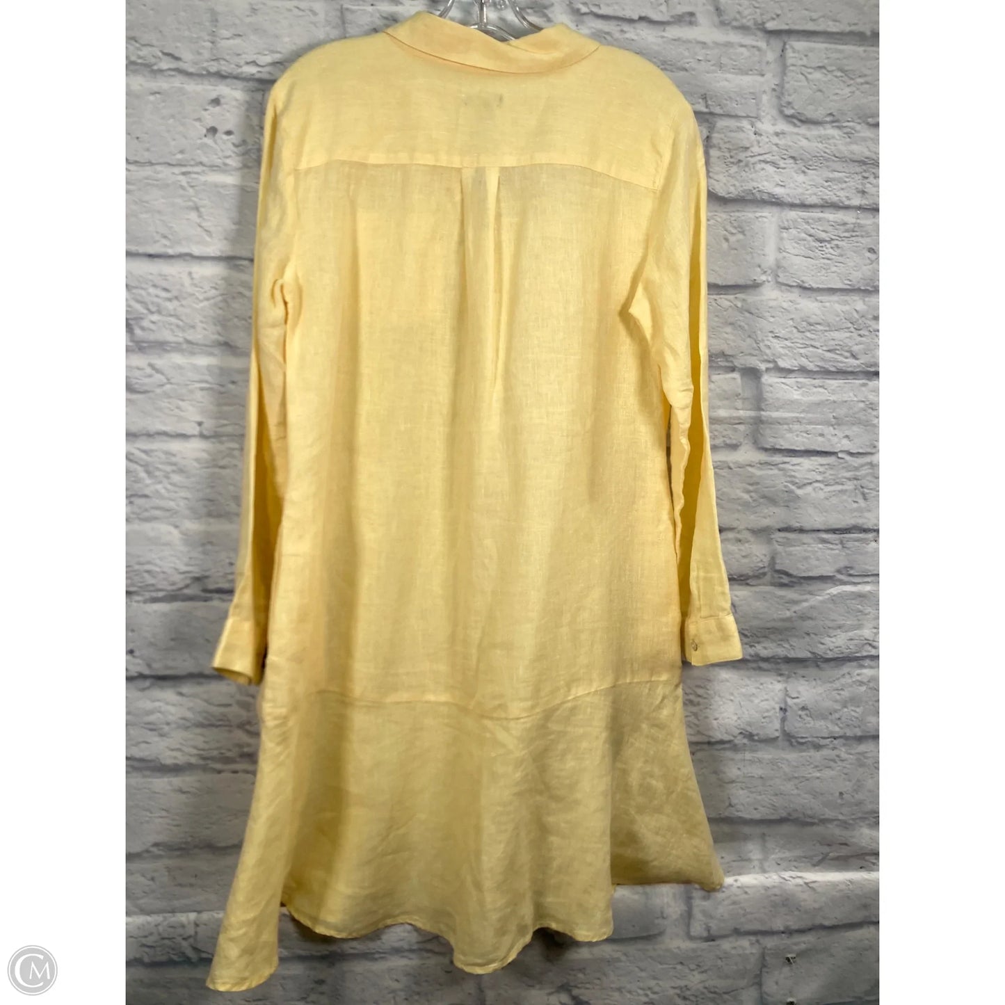 Dress Casual Short By Talbots In Yellow, Size: M