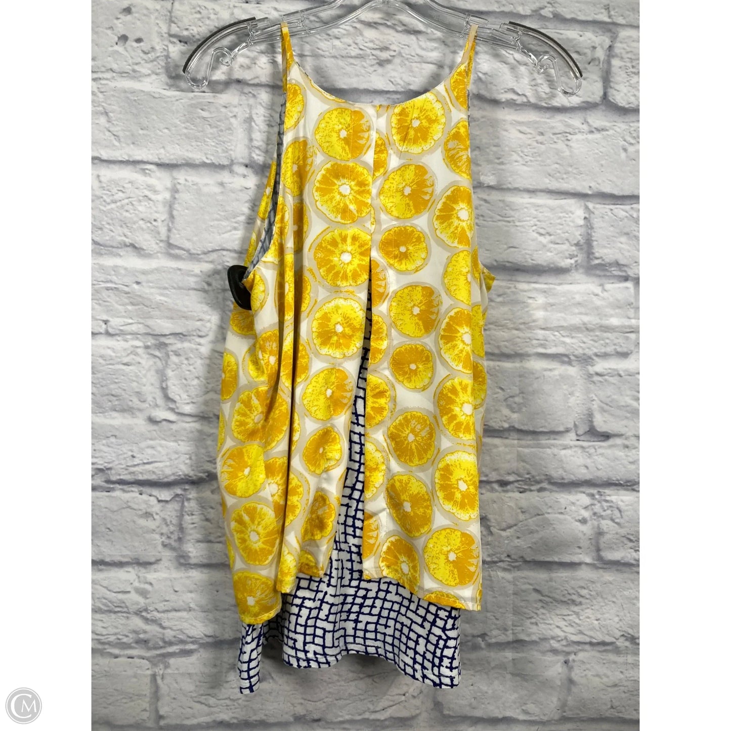 Top Sleeveless By Porridge In Yellow, Size: M