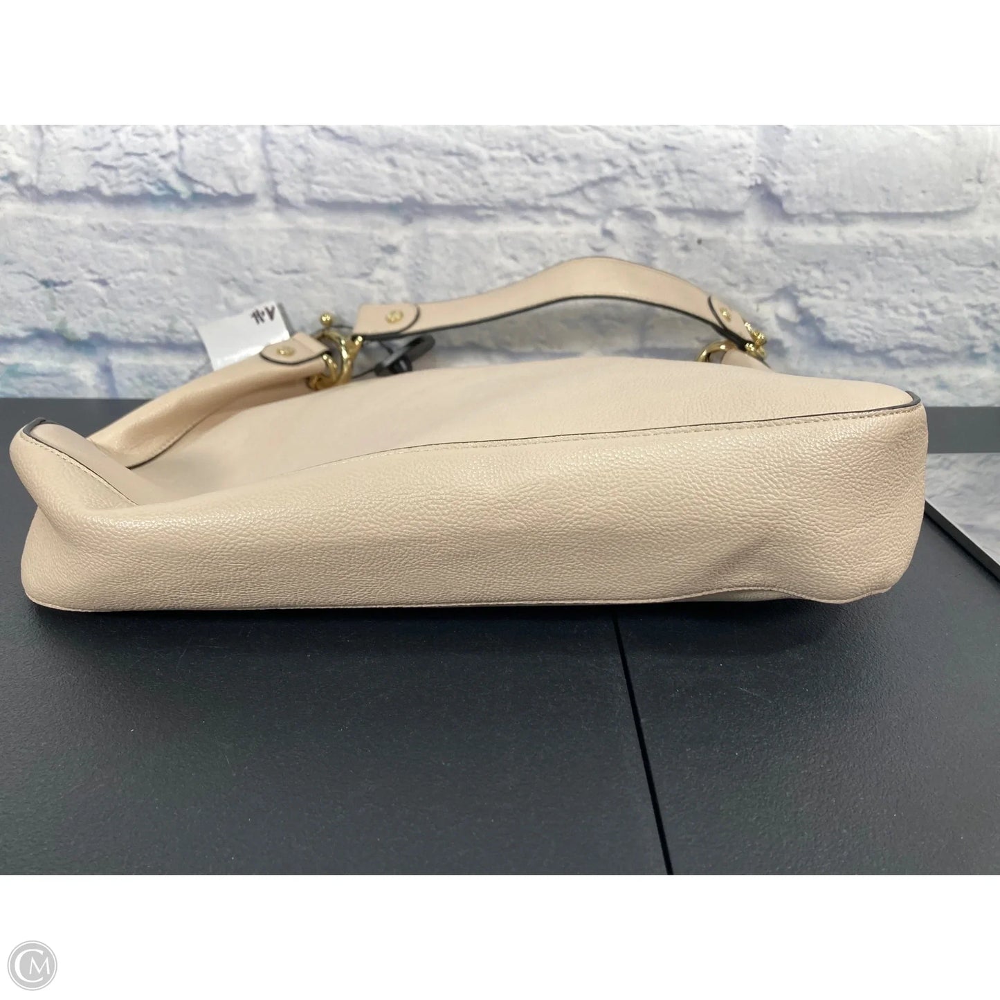 Handbag Leather By Calvin Klein, Size: Large