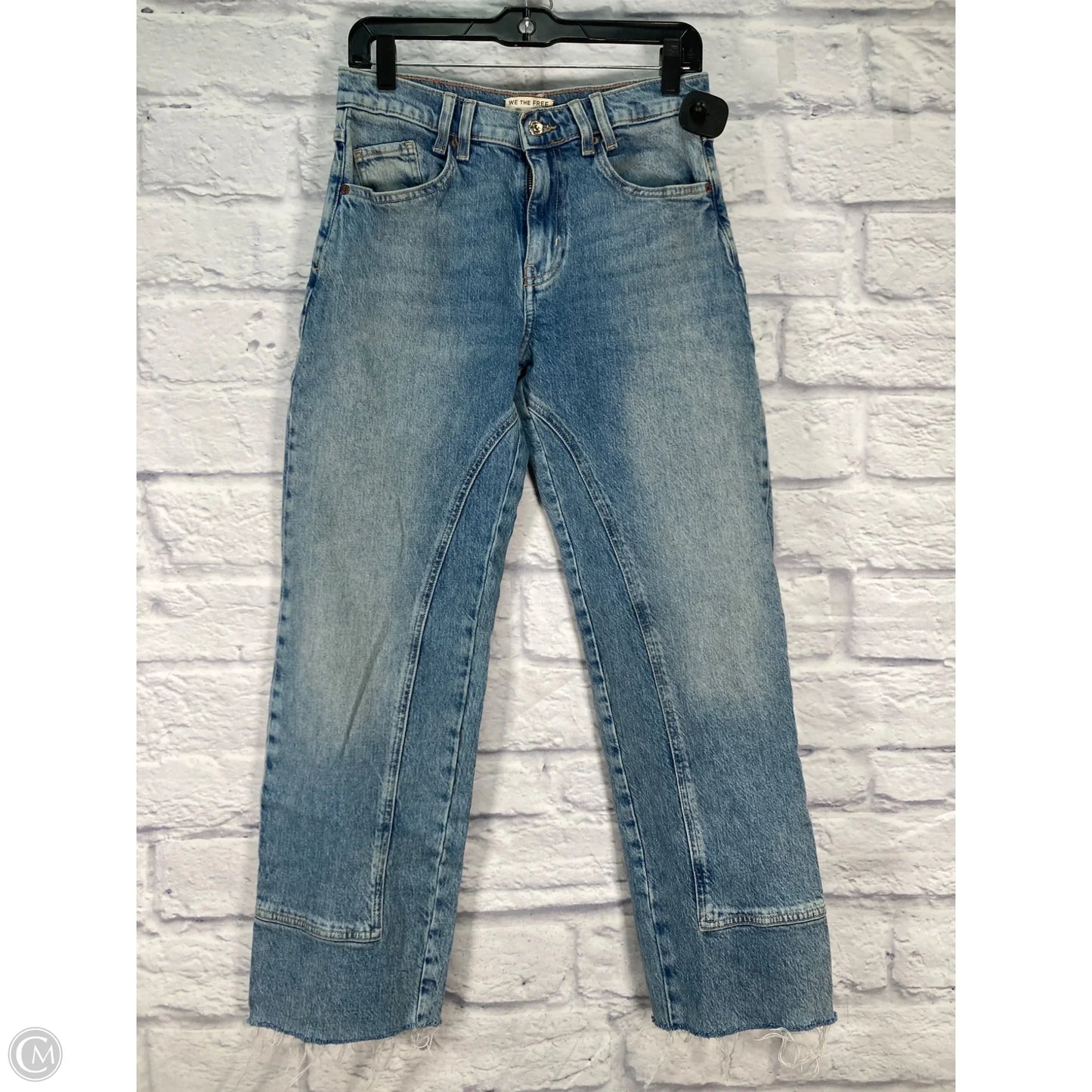 Jeans Straight By We The Free In Blue, Size: 6