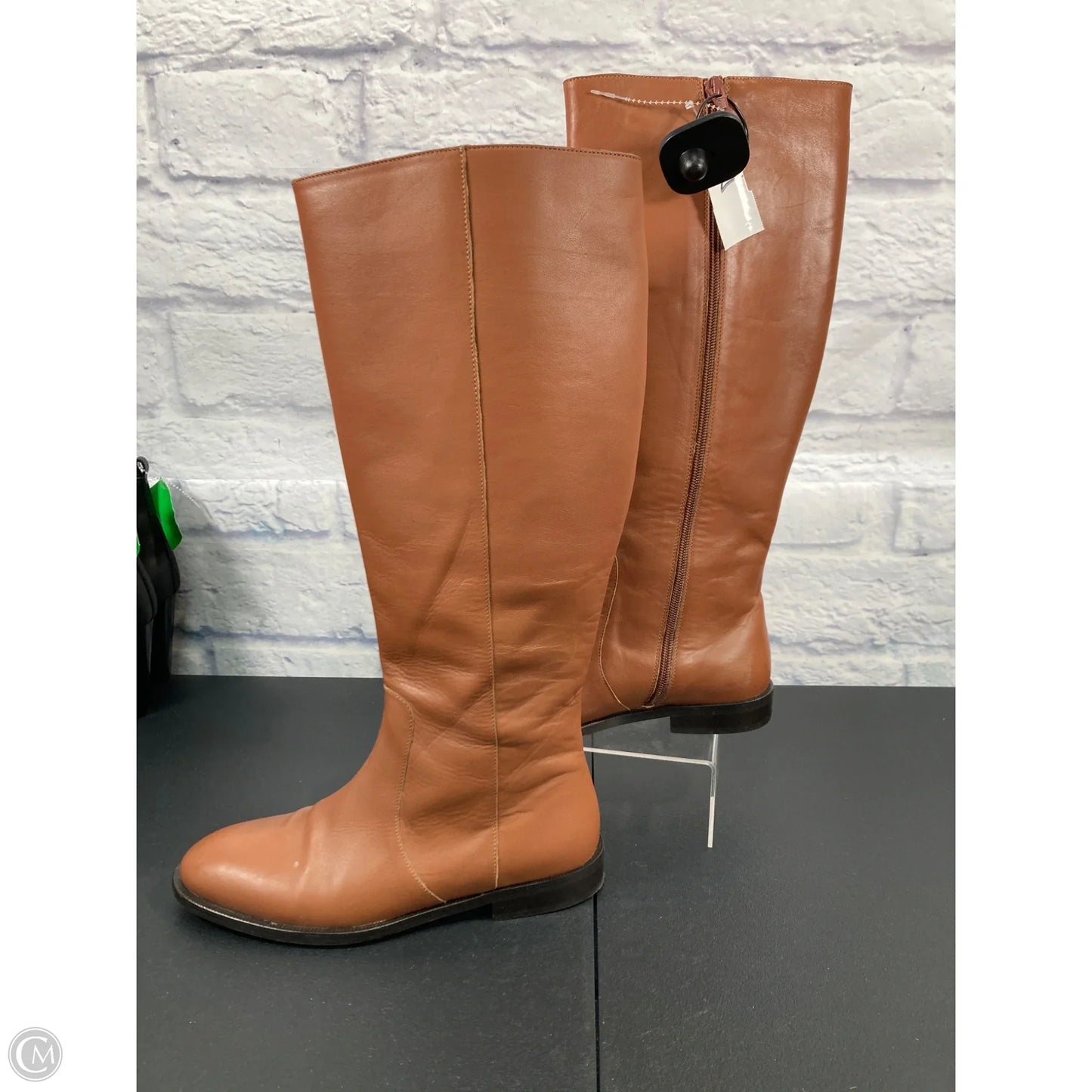 Boots Mid-calf Flats By J. Crew In Tan, Size: 7