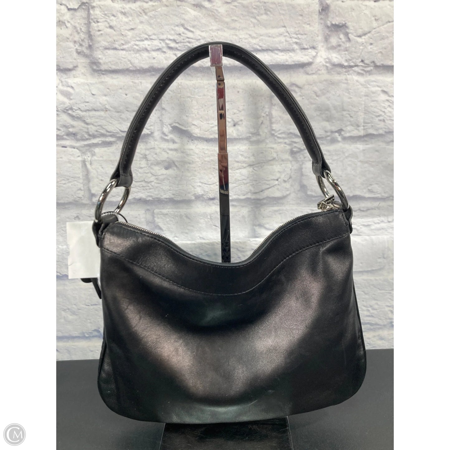 Handbag Leather By Clothes Mentor, Size: Medium