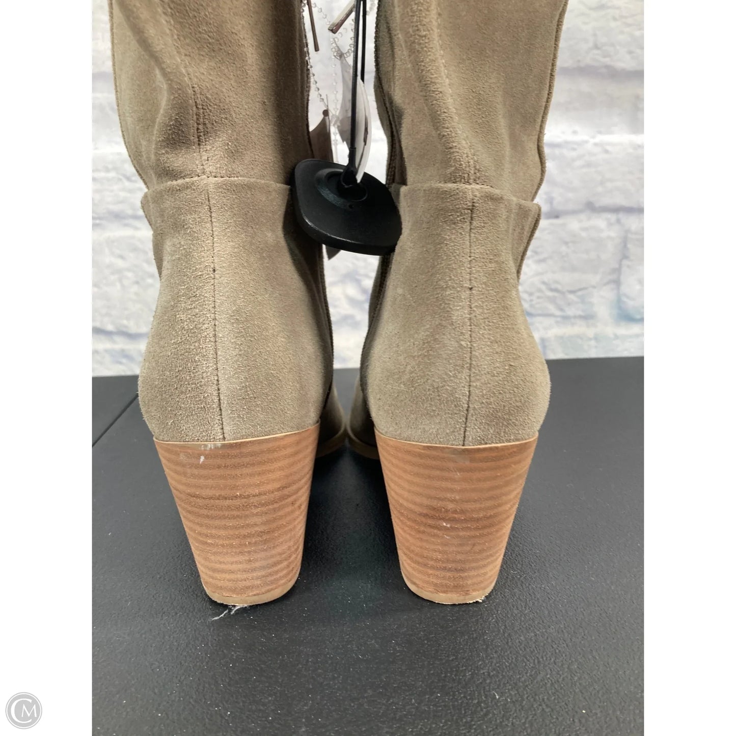 Boots Mid-calf Heels By Dolce Vita In Tan, Size: 10