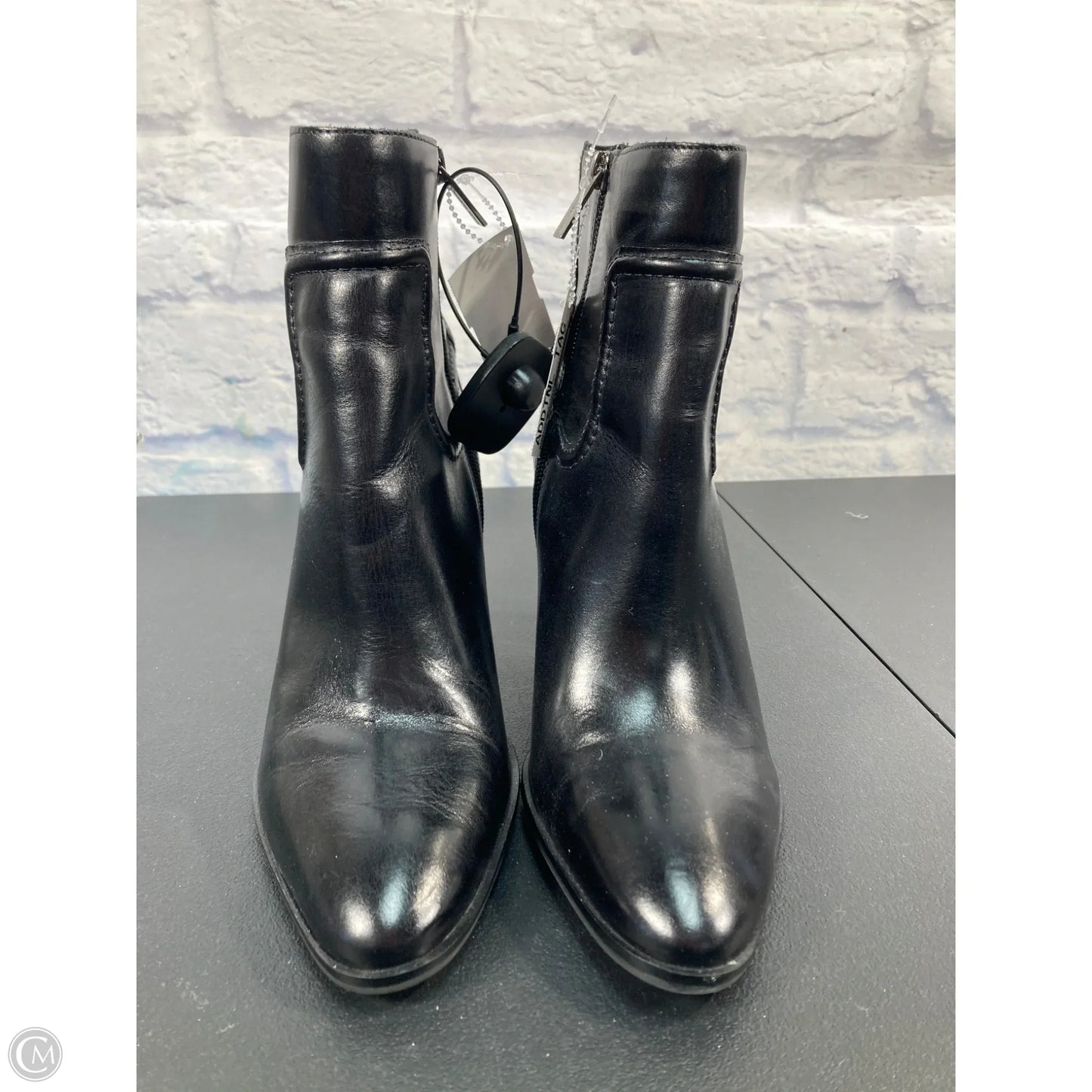 Boots Ankle Heels By Vince Camuto In Black, Size: 10