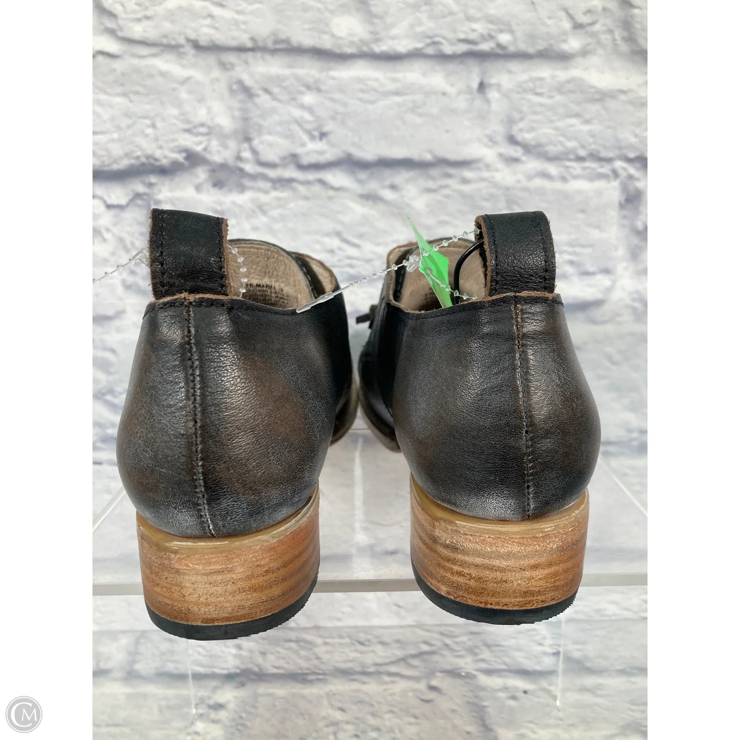 Boots Ankle Heels By Freebird In Blue & Brown, Size: 9