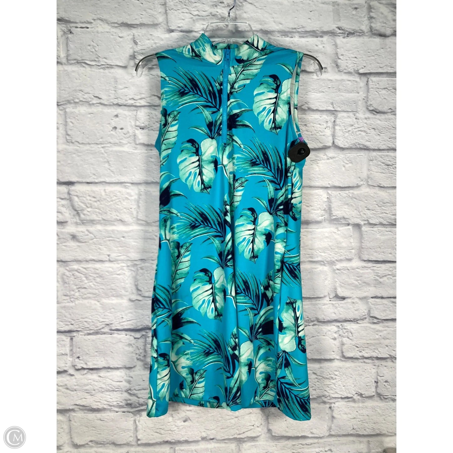 Athletic Dress By Tommy Bahama In Blue & Green, Size: M