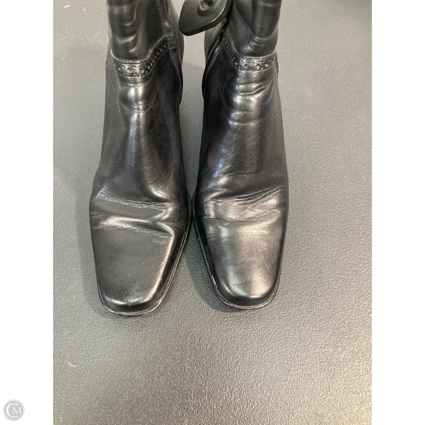 Boots Ankle Heels By Antonio Melani In Black, Size: 9.5