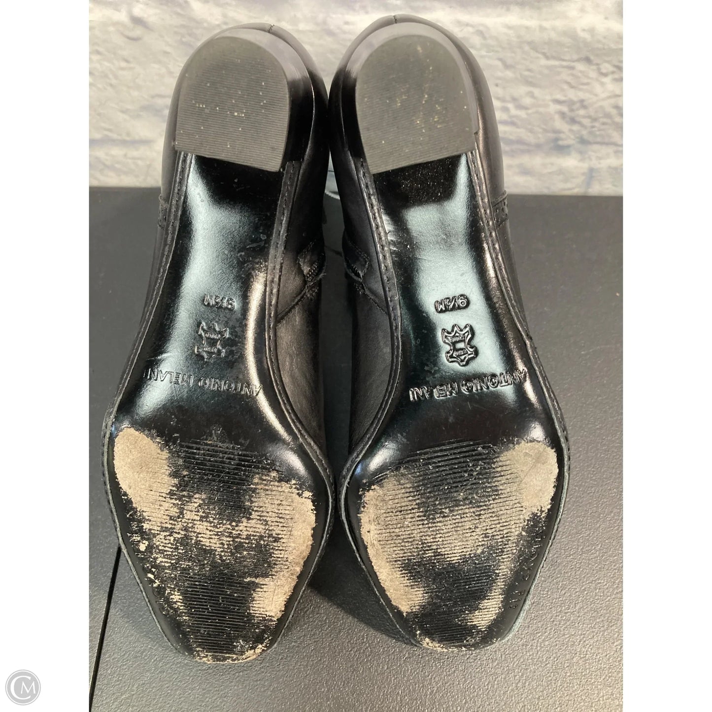 Boots Ankle Heels By Antonio Melani In Black, Size: 9.5