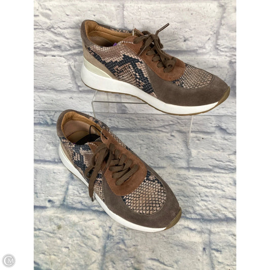 Shoes Sneakers By Lucky Brand In Brown, Size: 8