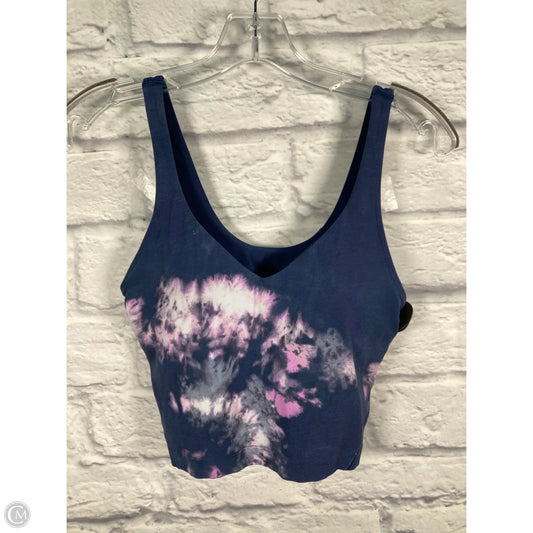 Athletic Bra By Lululemon In Blue, Size: 6
