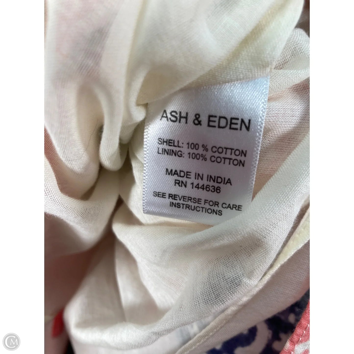 Dress Casual Midi By Ash & Eden In Blue & Orange, Size: S