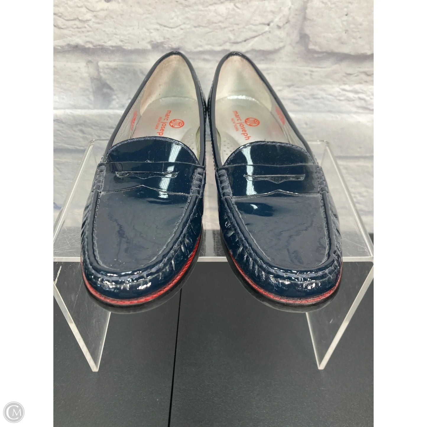 Shoes Flats By Clothes Mentor In Blue, Size: 6.5
