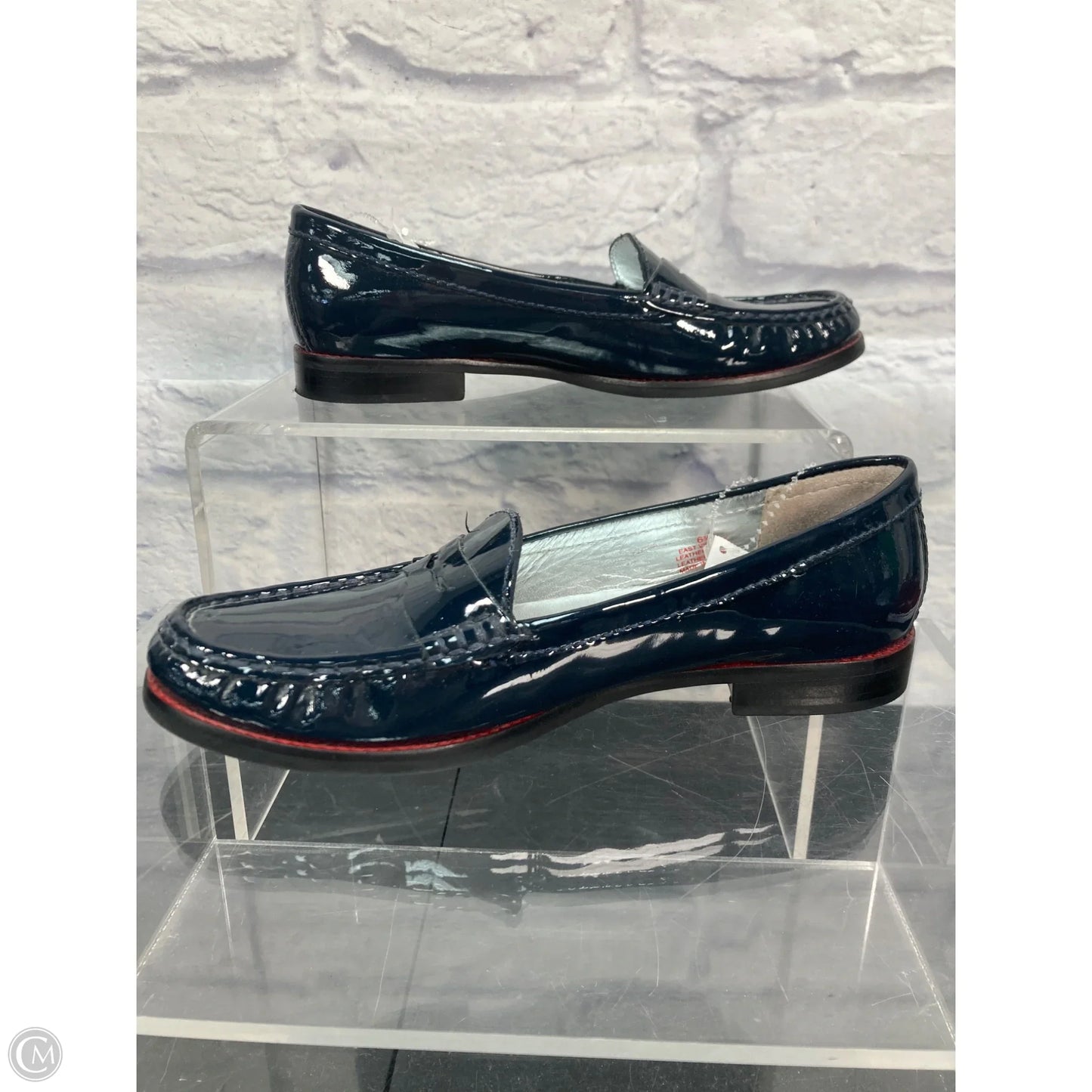 Shoes Flats By Clothes Mentor In Blue, Size: 6.5