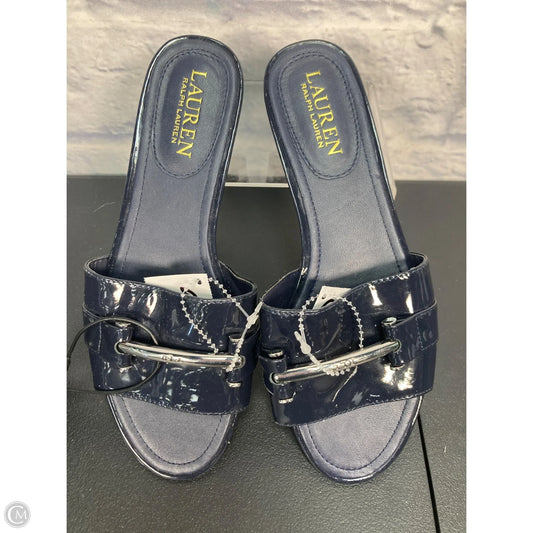 Shoes Flats By Lauren By Ralph Lauren In Blue, Size: 6.5