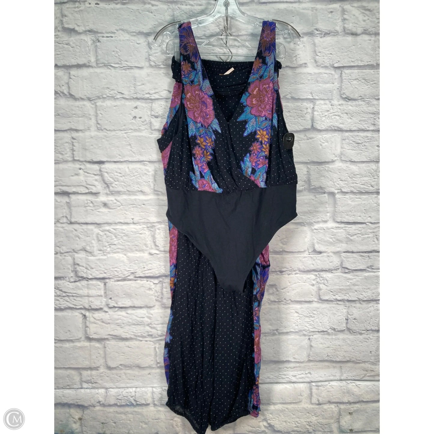 Pants Set 2pc By Free People In Black & Purple, Size: Xl