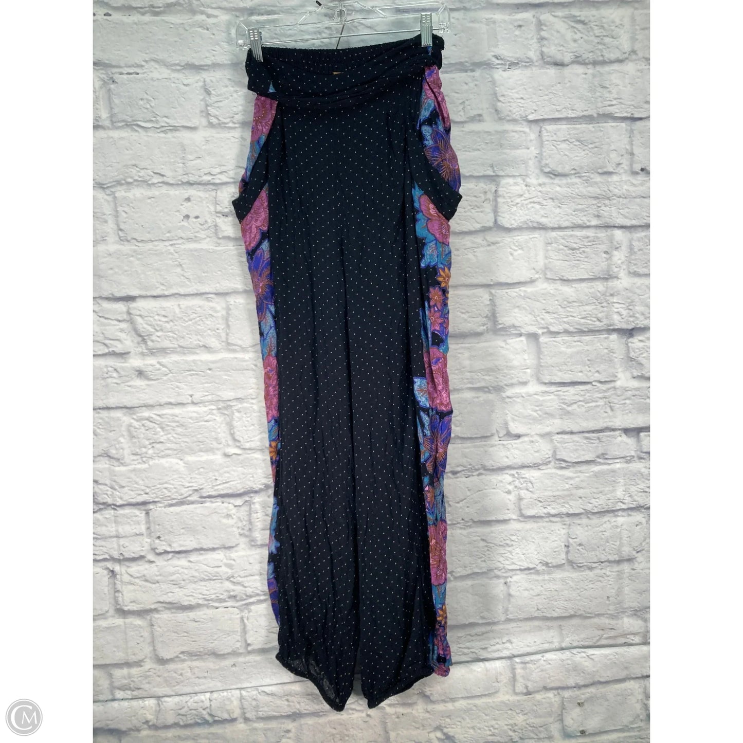 Pants Set 2pc By Free People In Black & Purple, Size: Xl