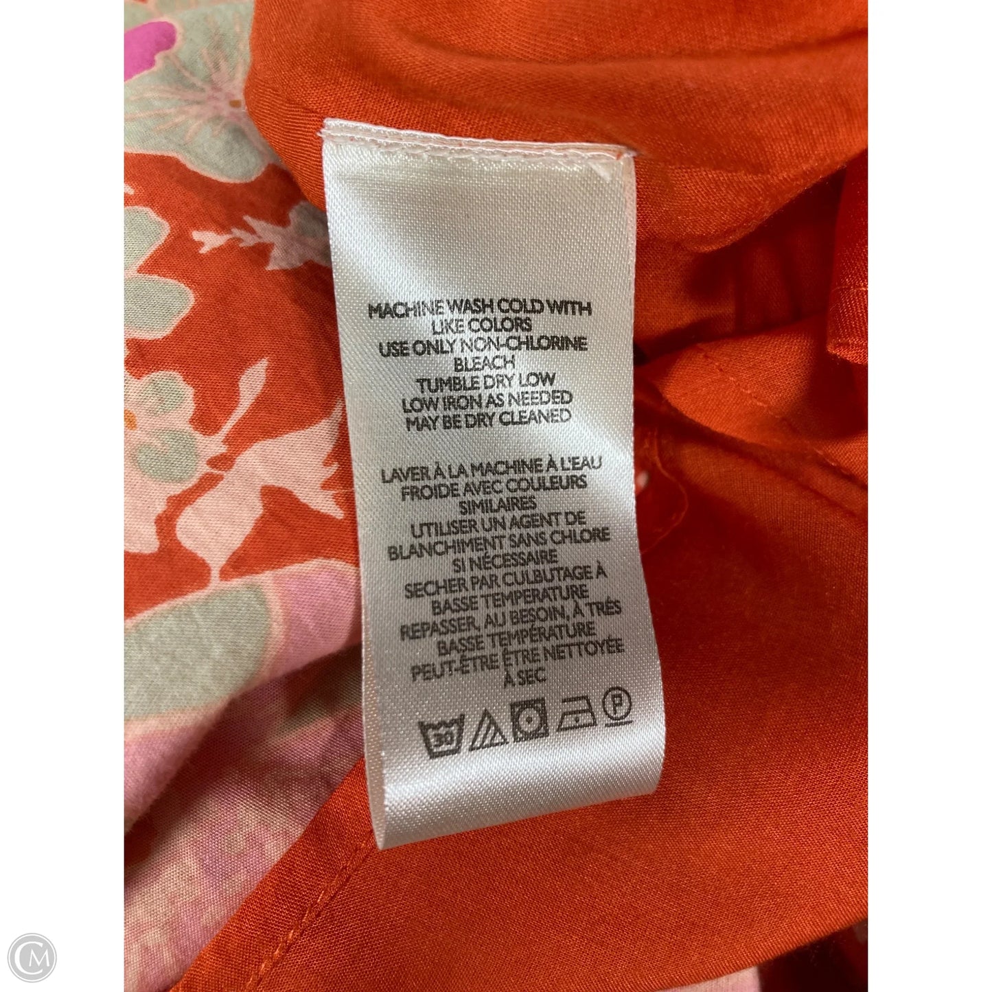 Dress Casual Maxi By Free People In Orange, Size: Xl