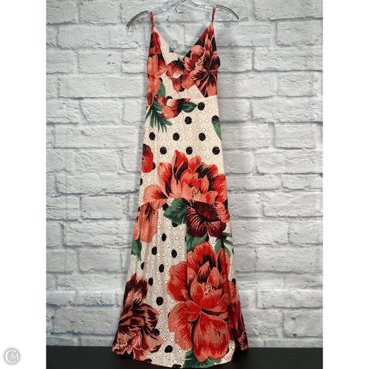 Dress Casual Maxi By Farm Rio In Orange, Size: Xxs