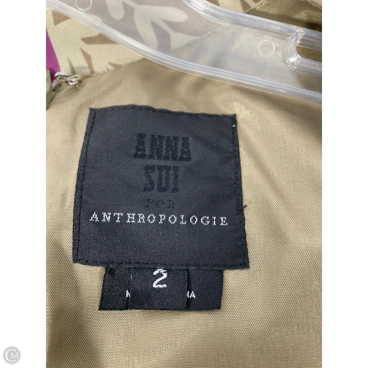 Dress Casual Short By Anna Sui In Green, Size: Xs