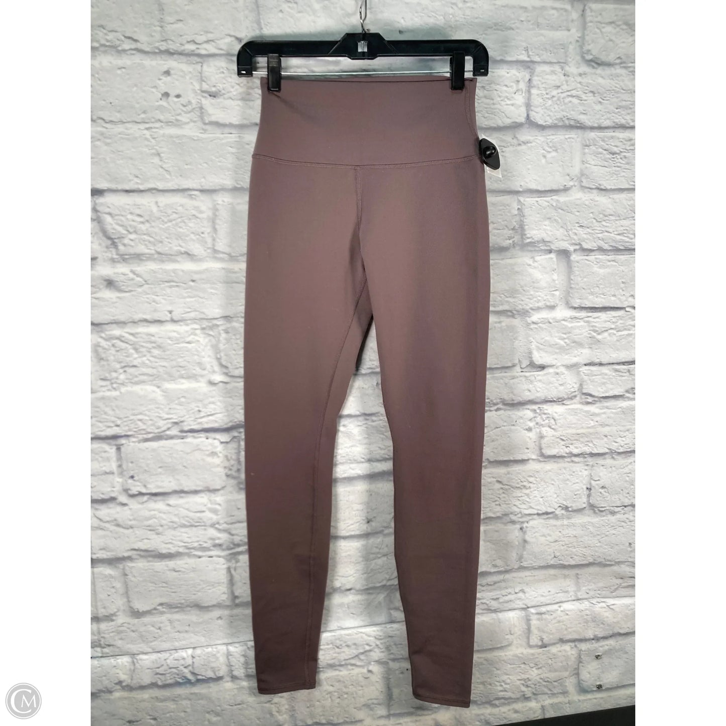 Athletic Leggings By Alo In Mauve, Size: S