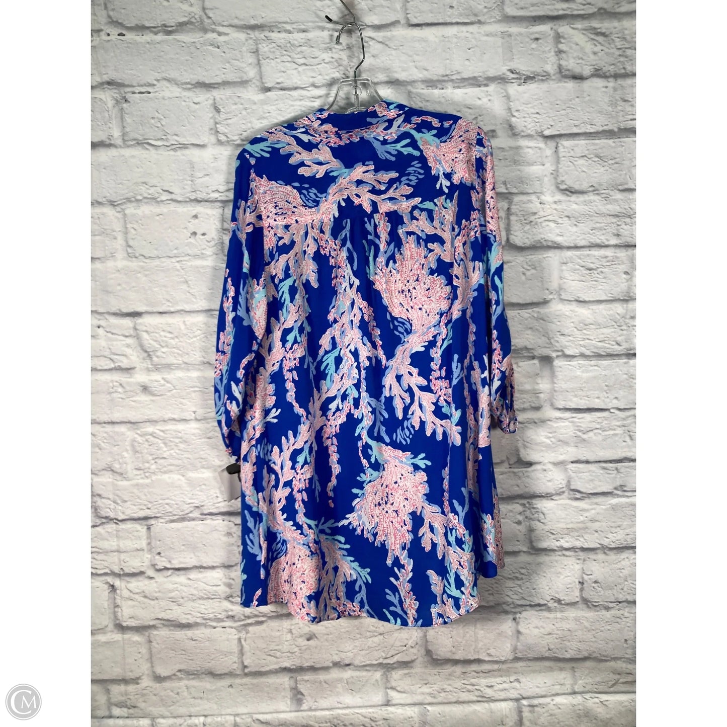 Dress Designer By Lilly Pulitzer In Blue & Pink, Size: S