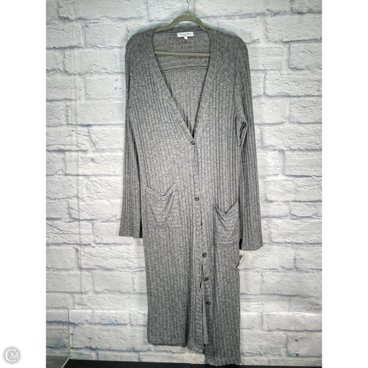 Cardigan By Michael Stars In Grey, Size: L
