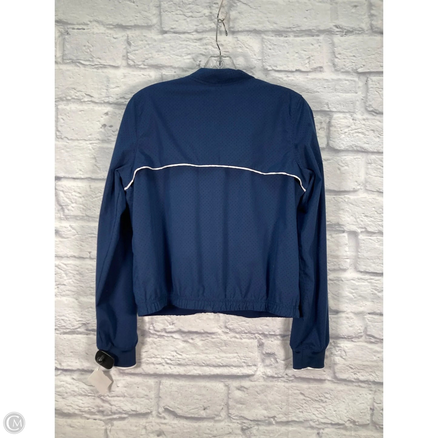 Athletic Jacket By Lululemon In Blue, Size: 6