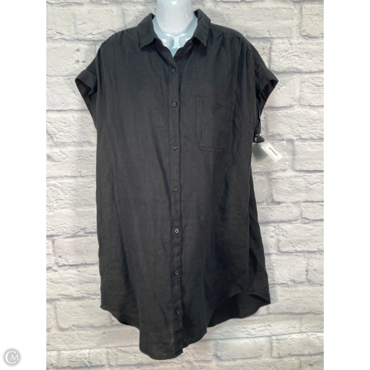 Dress Casual Midi By Cloth & Stone In Black, Size: M