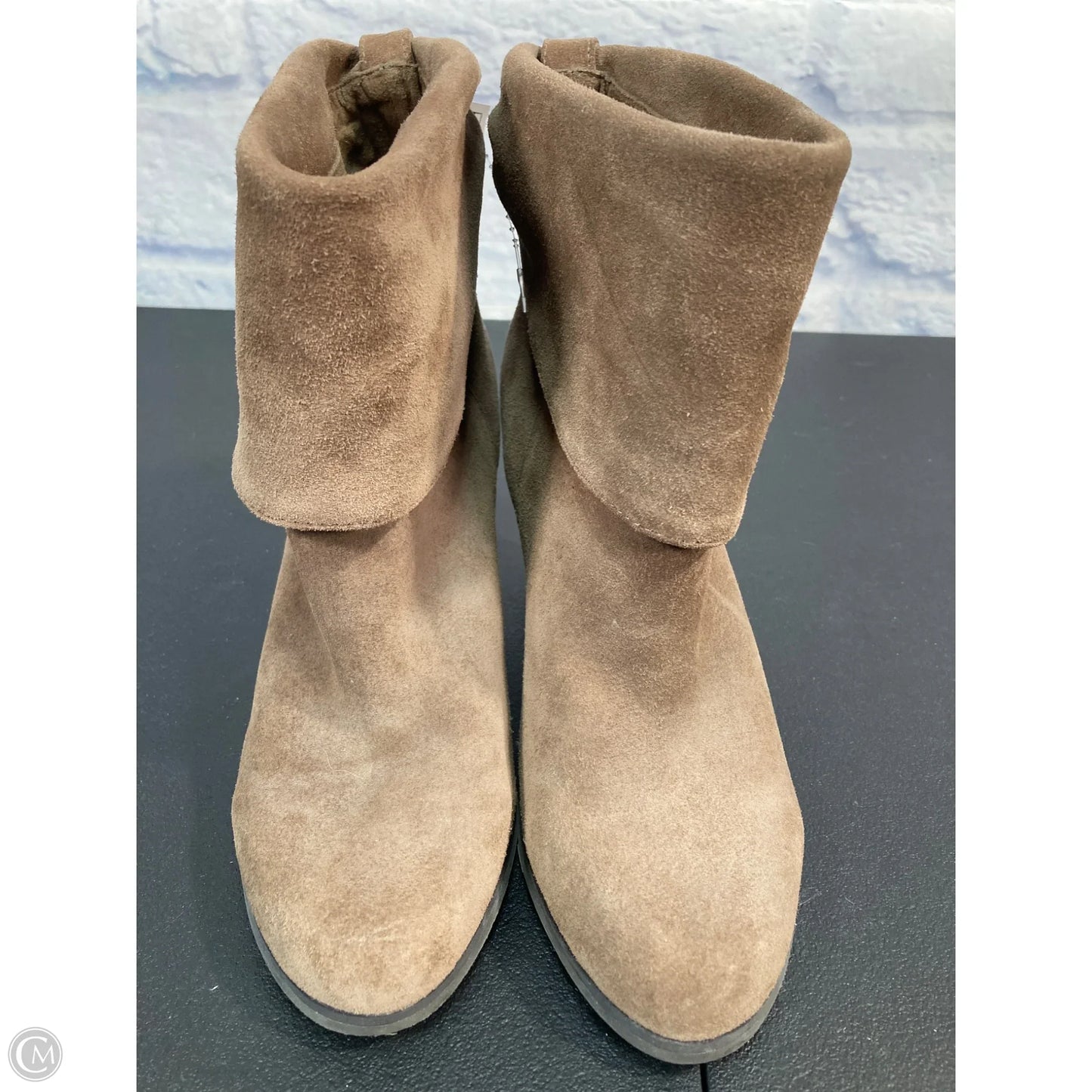 Boots Ankle Heels By Bcbgeneration In Beige, Size: 7