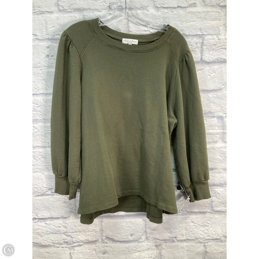 Top Long Sleeve By Michael Stars In Green, Size: Xl