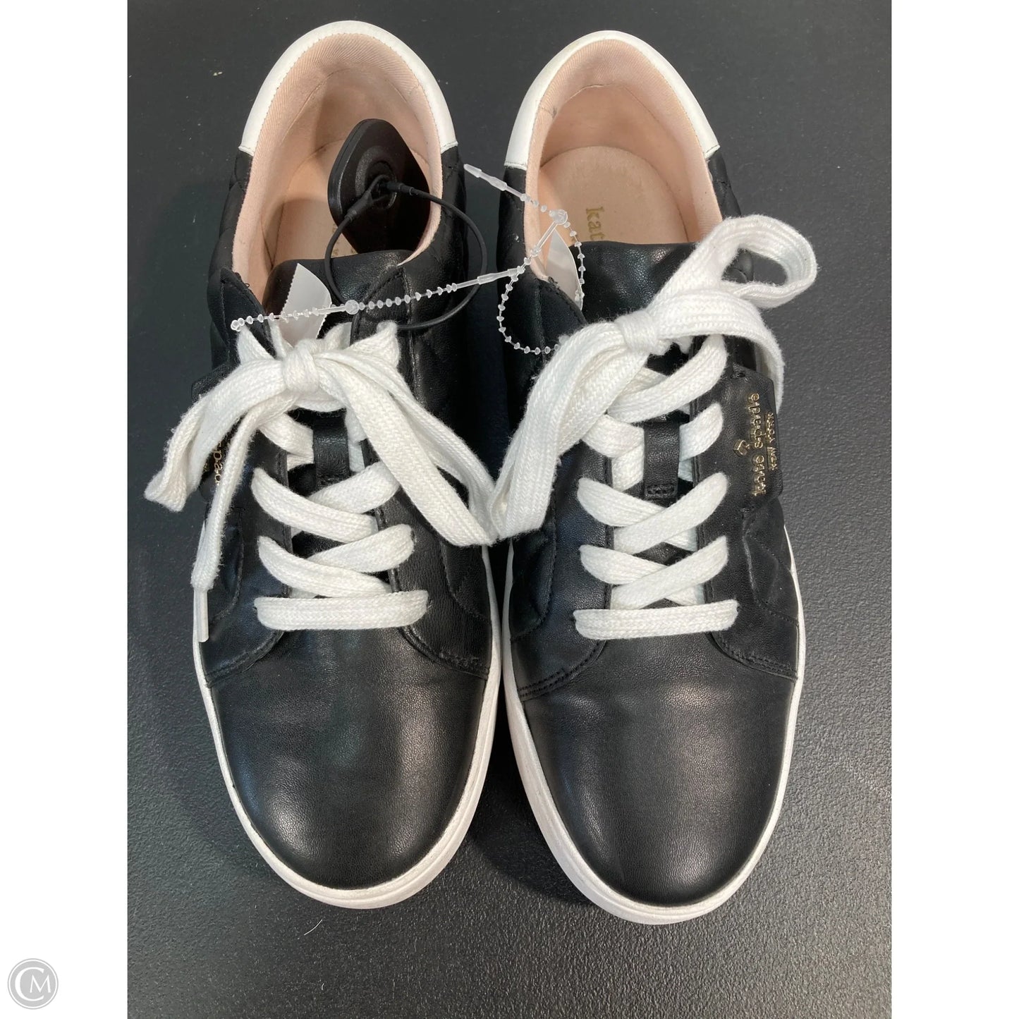 Shoes Designer By Kate Spade In Black & White, Size: 10