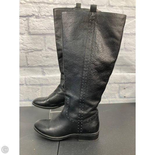 Boots Mid-calf Flats By Sam Edelman In Black, Size: 7