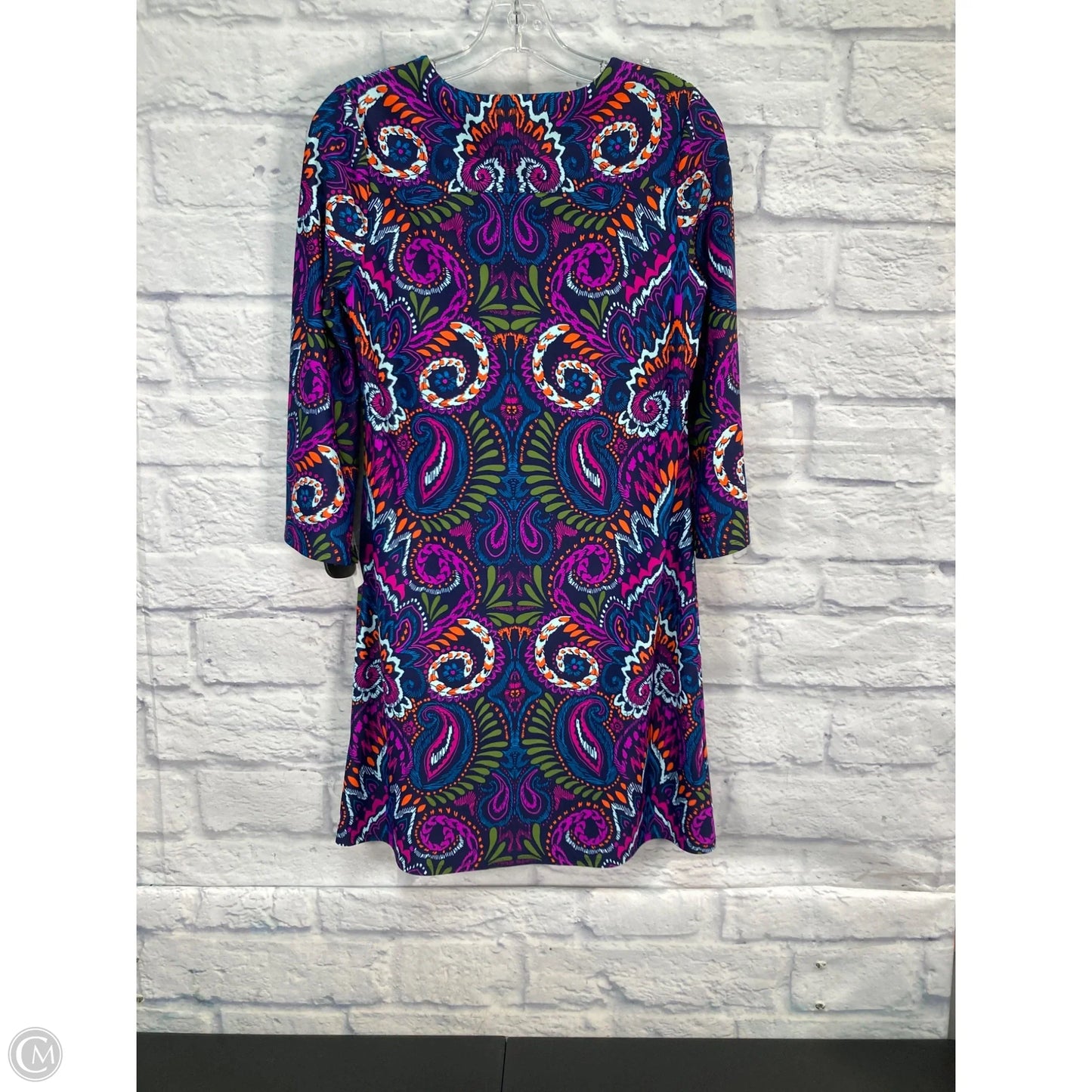 Dress Casual Short By Jude Connally In Blue & Purple, Size: S