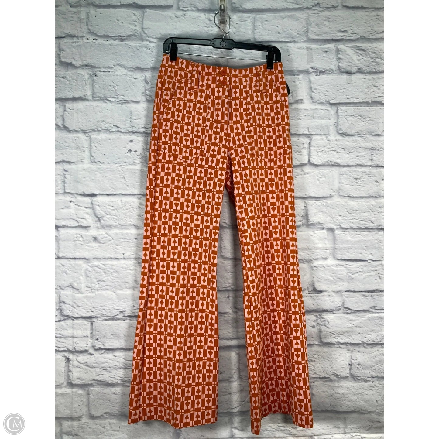 Pants Dress By Maeve In Orange & Pink, Size: 2