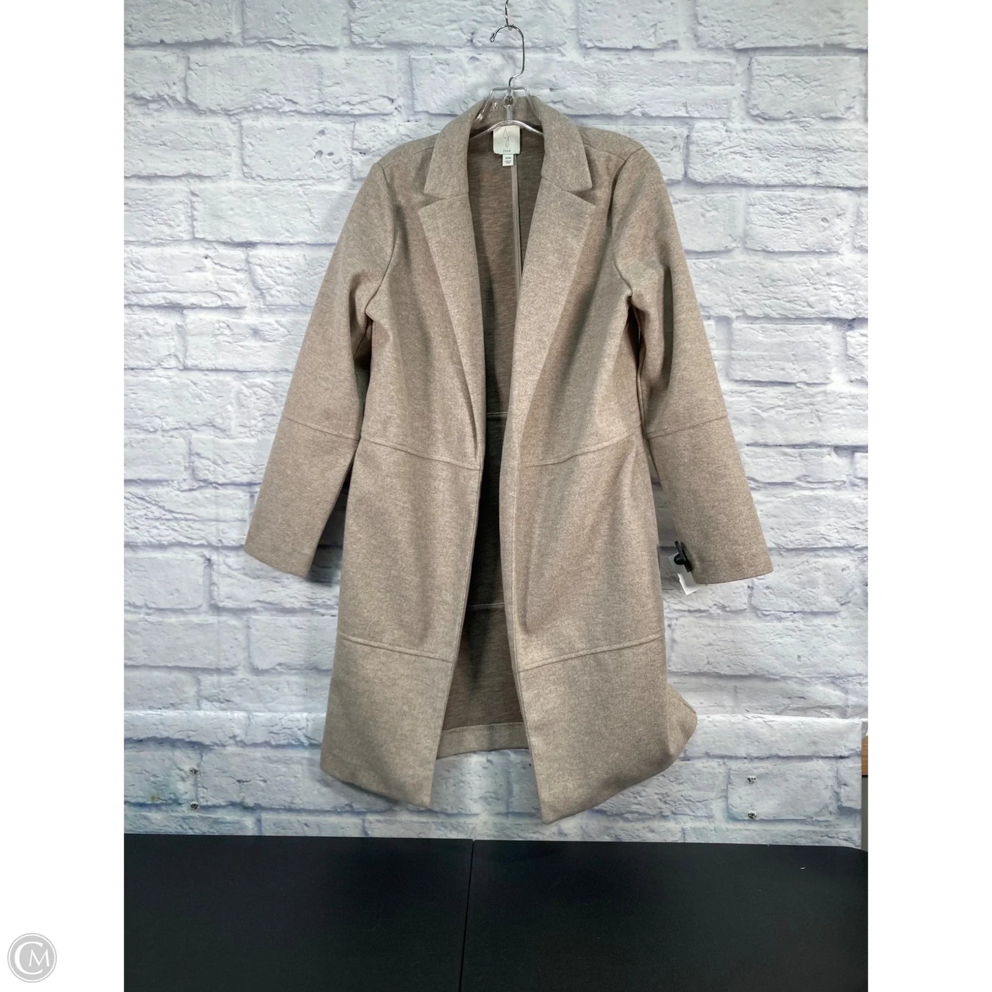 Coat Trench Coat By Joie In Tan, Size: M