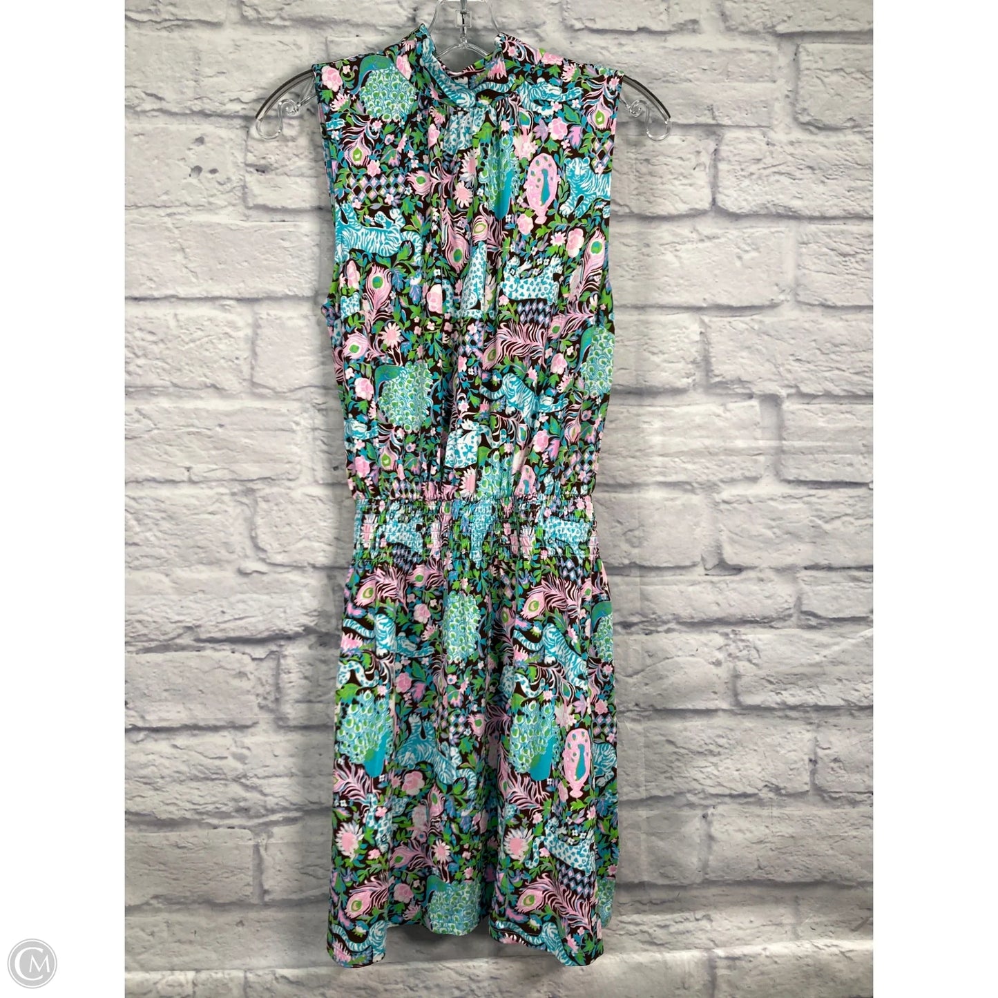 Dress Designer By Lilly Pulitzer In Blue & Pink, Size: S