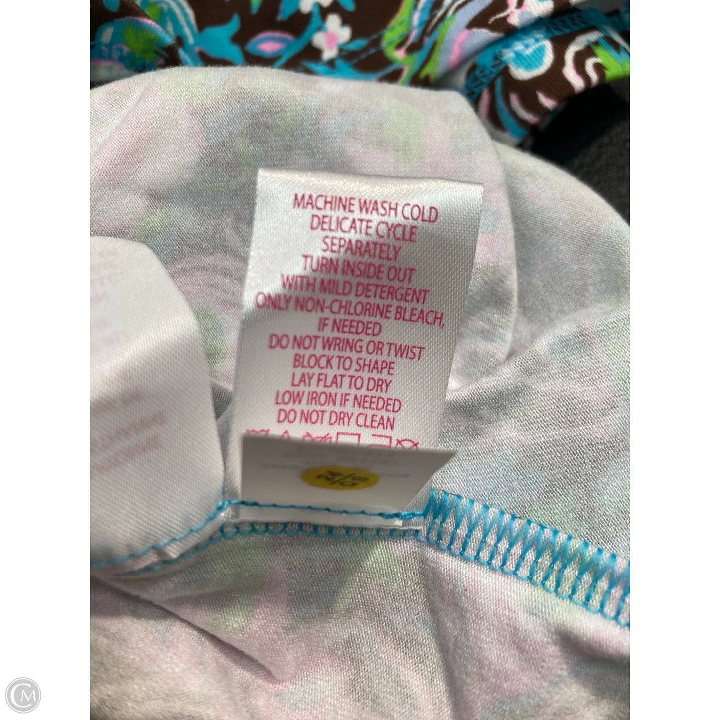 Dress Designer By Lilly Pulitzer In Blue & Pink, Size: S