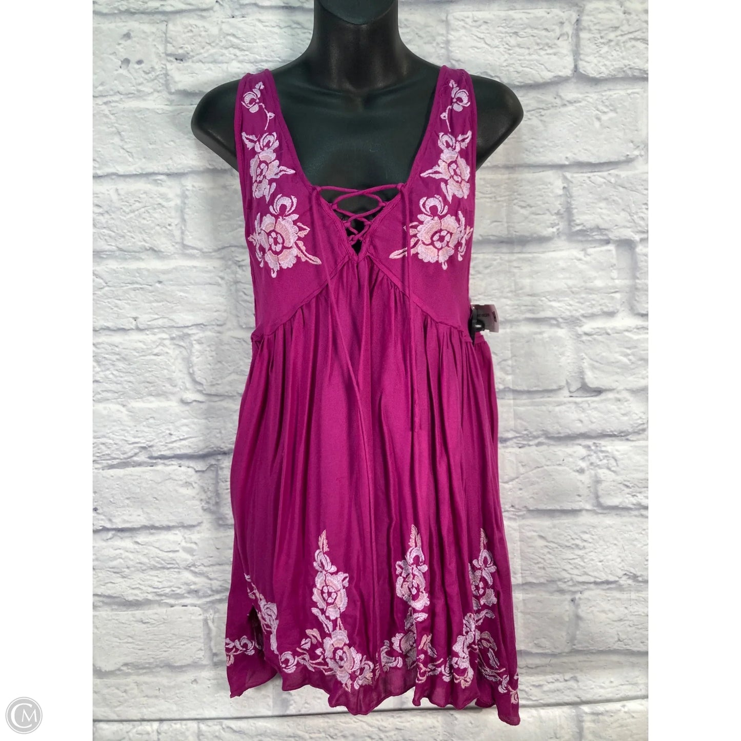 Top Sleeveless By Free People In Purple, Size: Xs
