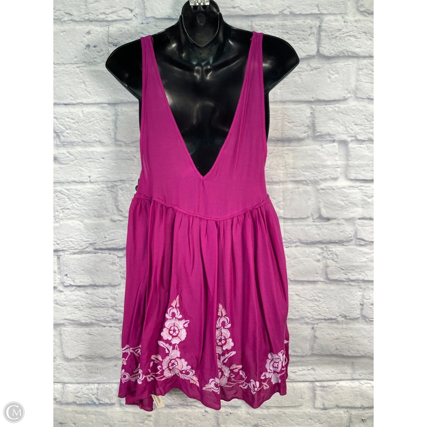 Top Sleeveless By Free People In Purple, Size: Xs