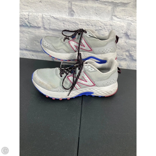 Shoes Athletic By New Balance In Grey & Pink, Size: 9.5