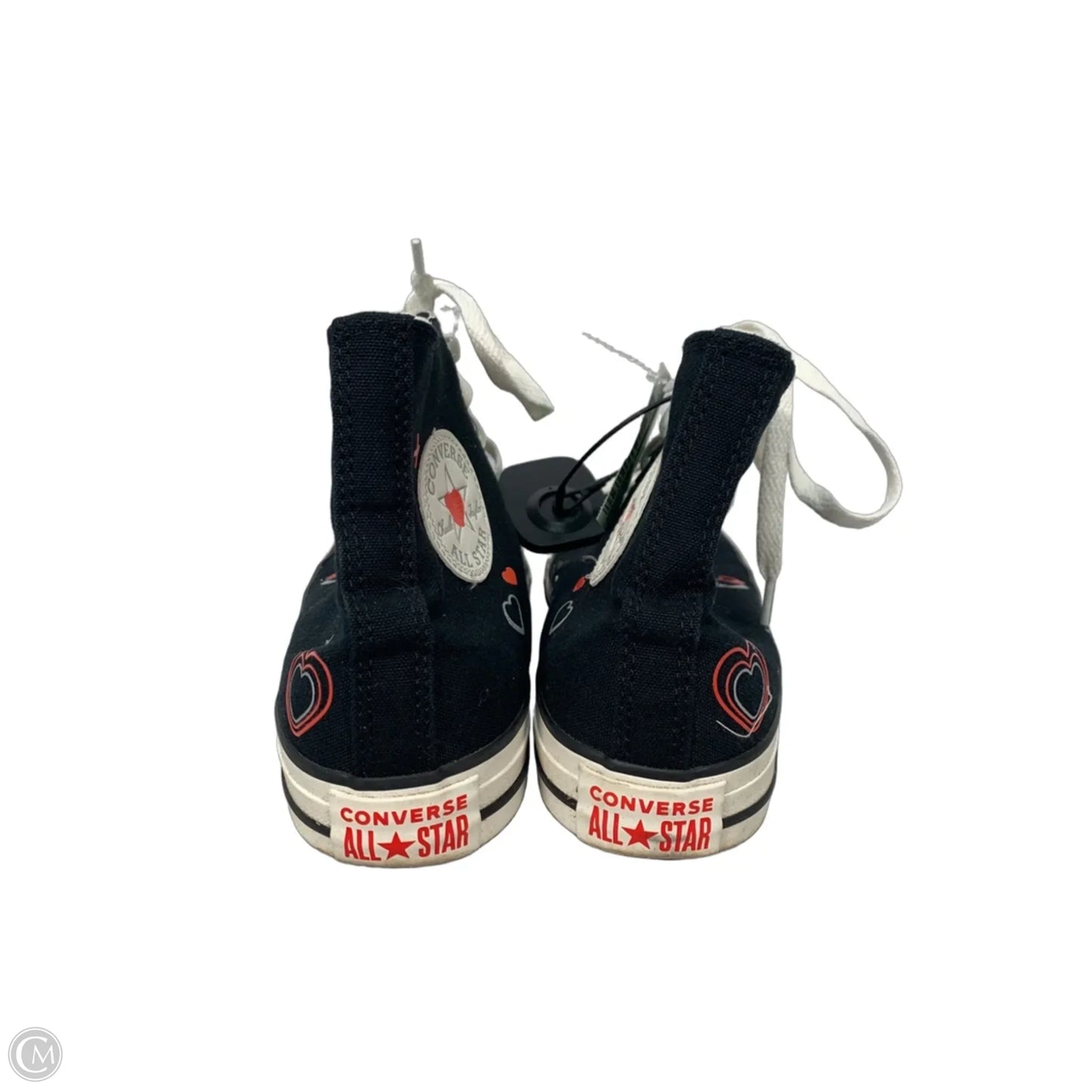 Shoes Sneakers By Converse In Black & White, Size: 9.5