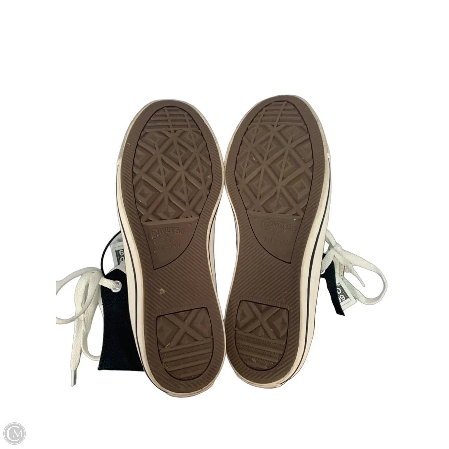 Shoes Sneakers By Converse In Black & White, Size: 9.5