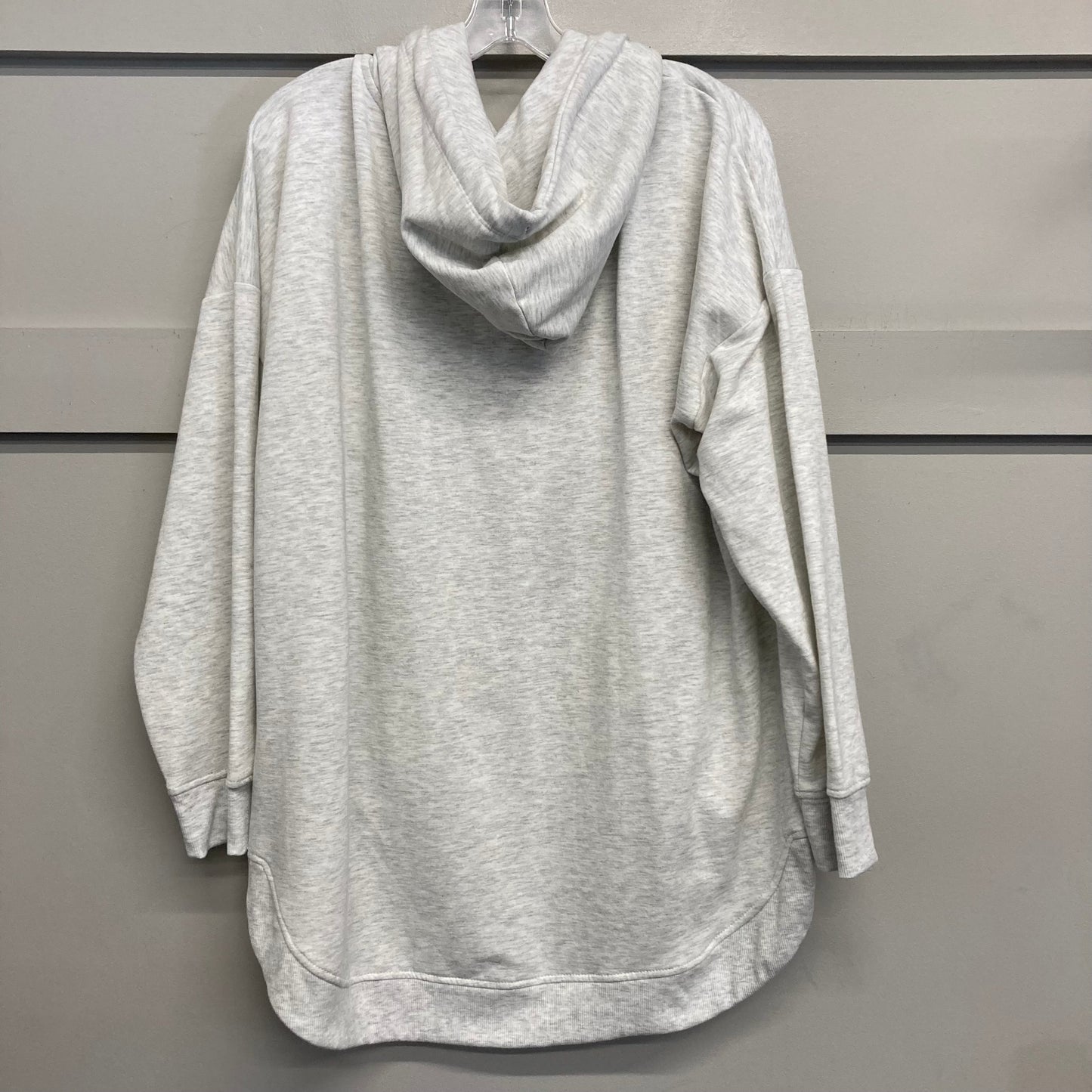Sweatshirt Hoodie By Maurices In Grey, Size:2X
