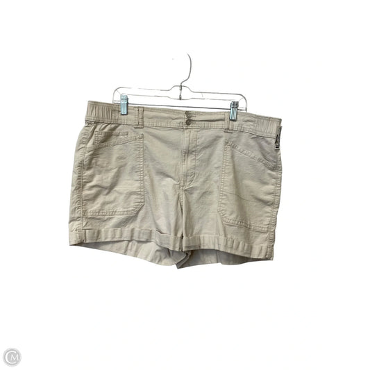 Shorts By Time And Tru In Tan, Size: 18