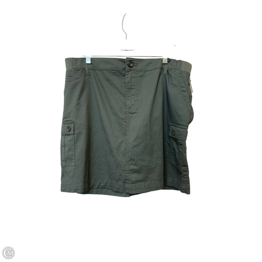 Skirt Mini & Short By Lee In Green, Size: 14