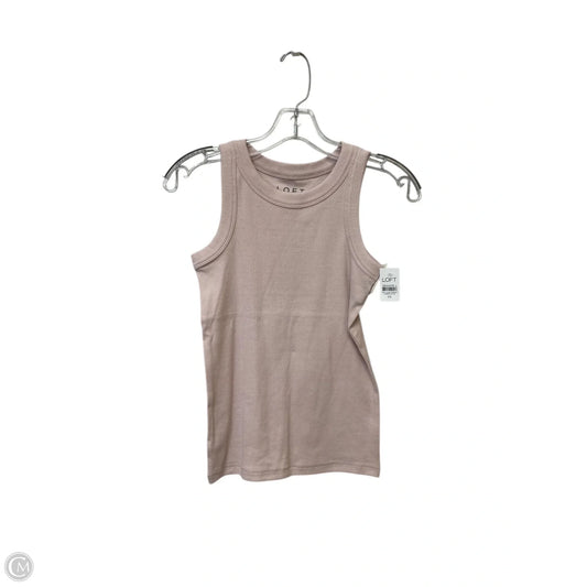 Tank Top By Loft In Pink, Size: Xs