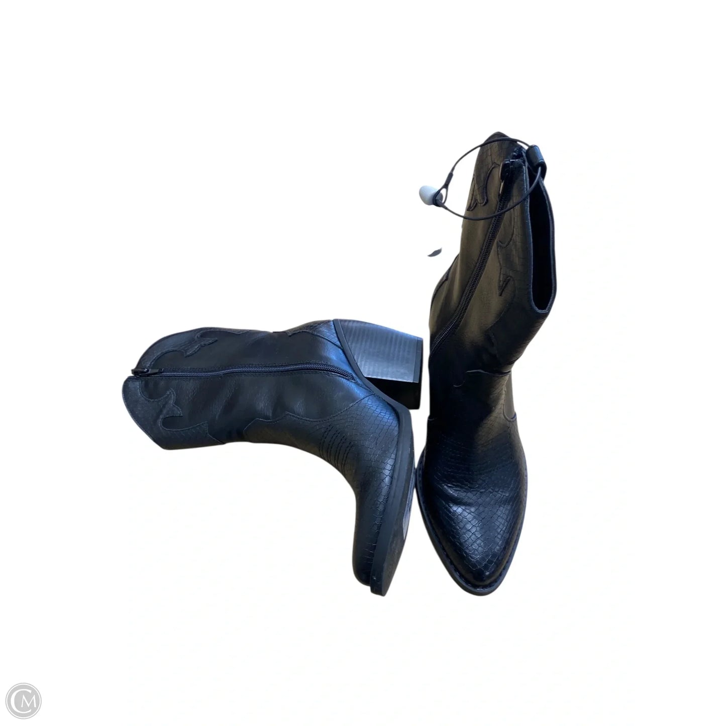 Boots Western By Mix No 6 In Black, Size: 7