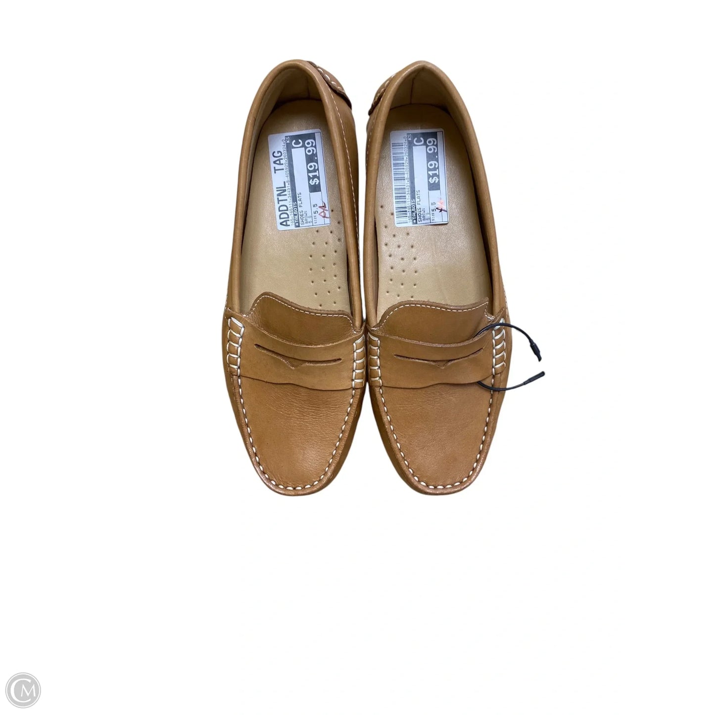 Shoes Flats By Talbots In Brown, Size: 5.5
